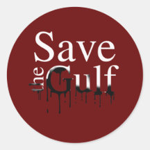 SAVE THE GULF STICKERS