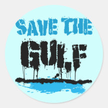 SAVE THE GULF STICKERS