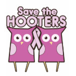Save the Hooters Breast Cancer Awareness T-shirt