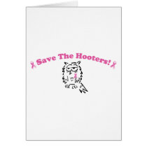 Save The Hooters Greeting Card