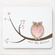 Save the Hooters Mousepad mousepad