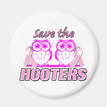 Save The Hooters.png Fridge Magnet