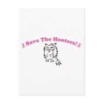 Save The Hooters Post Card