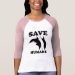Ladies 3/4 Sleeve Raglan (Fitted)