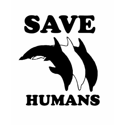 Save the Humans T-shirts by treehuggers