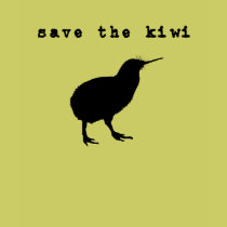 Save the Kiwi Womens Long Sleeve Shirt by kiwisoutback Save the Kiwi Womens Long Sleeve Shirt