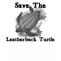 Save the leatherback turtle t shirt