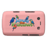 Save the Macaws Blackberry Bold 9700/9780 Barely There Case