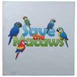 Save the Macaws Napkins