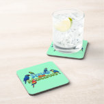 Save the Macaws Beverage Coaster