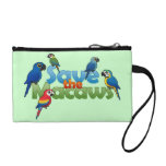 Save the Macaws Key Coin Clutch