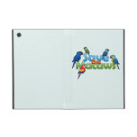 Save the Macaws Powis iCase iPad Mini Case with Kickstand