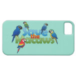 Save the Macaws Case-Mate iPhone 5 Barely There Universal Case