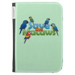 Save the Macaws Caseable Kindle Folio