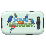 Save the Macaws Case-Mate Samsung Galaxy S3 Vibe Case