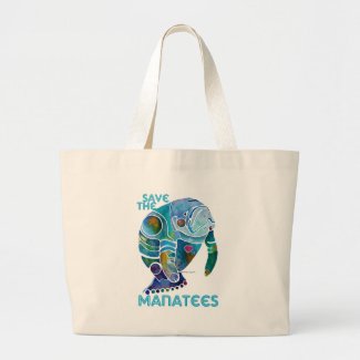 Save The Manatee bag