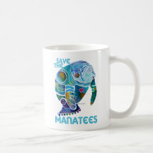 Save The Manatee Mugs