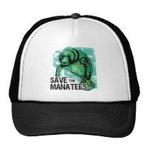 Save the Manatees Hat