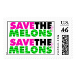 SAVE THE MELONS STAMPS