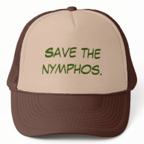 Save the Nymphos. hats by NormalByDay Save the Nymphos. hats