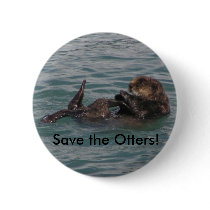 Save the Otters! buttons by Pyroraptor0001 Save the Otters! buttons
