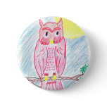 Save The Owls! Pin
