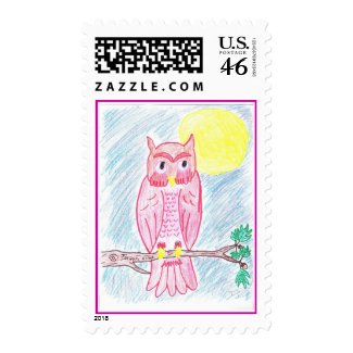 Save The Owls! stamp