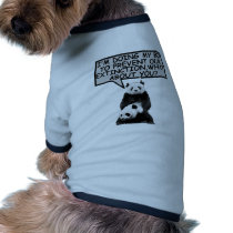 Save the Panda pet clothing by Femfatal Save the Panda pet clothing