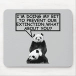 Save the Panda mousepads