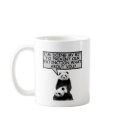 Save the Panda mugs by Femfatal Save the Panda mugs