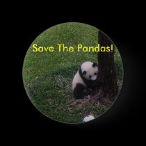 Save The Pandas! buttons