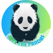 Save the Pandas Photo Sculpture