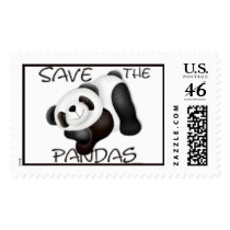 Save The Pandas Postage postage by JenniesDesigns Save The Pandas Postage postage