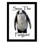 Save The Panguin! Postcard
