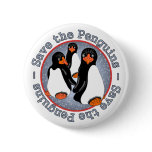 Save the Penguins Pin