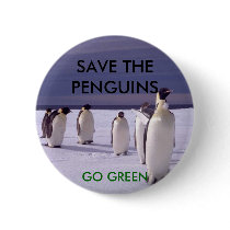 SAVE THE PENGUINS buttons