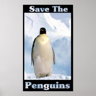 Save the Penguins print