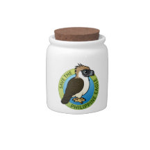 Save the Philippine Eagle Candy Jars