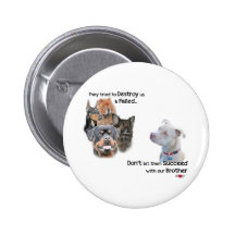 Save the Pitbull Buttons