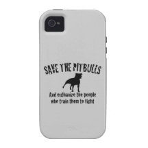 Save The Pitbulls iPhone 4/4S Cases