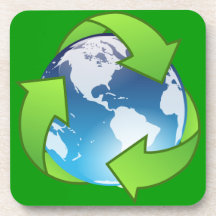 Save The Planet Beverage Coaster