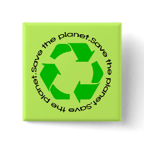 Save the Planet! buttons by whupsadaisy Save the Planet! buttons