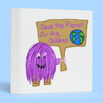 save the planet for the children binders