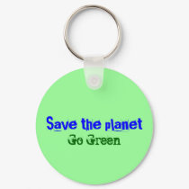 Save the planet, Go Green keychains by kitsune07 Save the planet, Go Green keychains