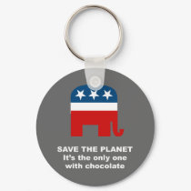Save the Planet, it's the only one with chocolate keychains