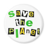Save the Planet magnets