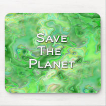 Save The Planet Mouse Mats