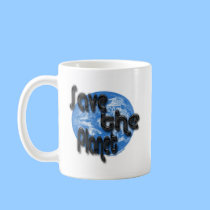 save the planet mugs