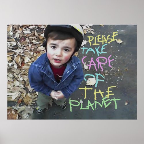 Save the Planet zazzle_print