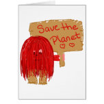 save the planet red cards